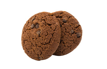 soft dark chocolate brownie cookies