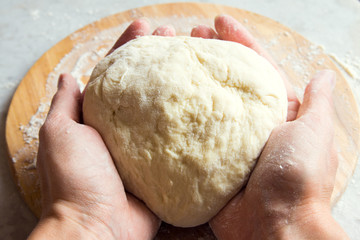 homemade pizza dough