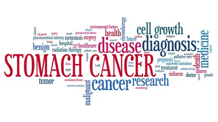 Obraz premium Stomach cancer