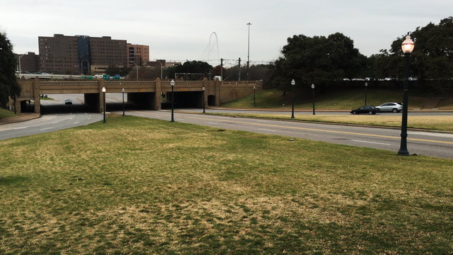 4K UltraHD Dealey Plaza in Dallas, site of JFK assassination
