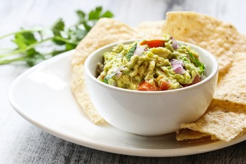 Guacamole, selective focus