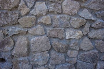 Muro con pietre, muratura restauro, sfondo