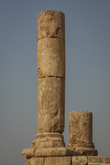 Hercules temple in citadel of Amman, Jordan