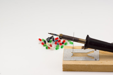 set of radio-electronic details