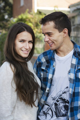 Obraz premium Young happy couple