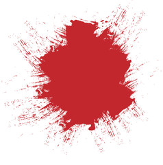 red brush stroke background and texture, illustration design element