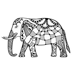 Decorative elephant illustration
