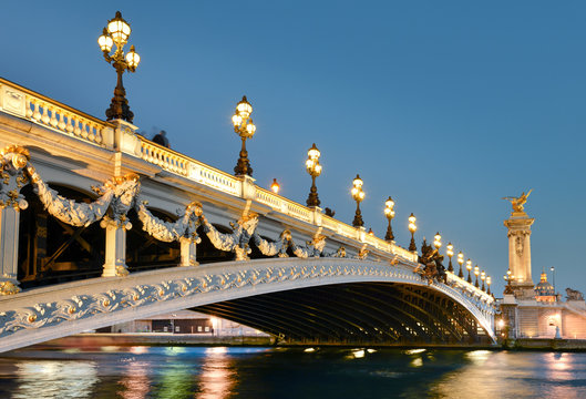 Fototapeta pont alexandre, Paris