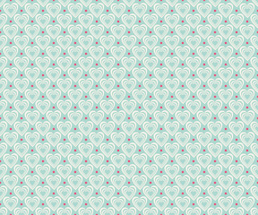 Valentine day seamless pattern. Vector illustration