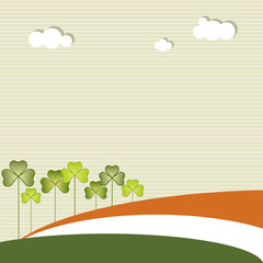Saint Patrick's Day Abstract Background