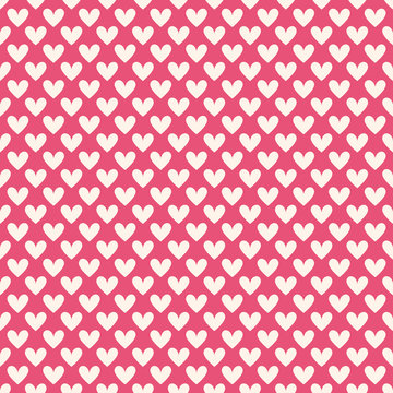 Valentine day seamless pattern. Vector illustration
