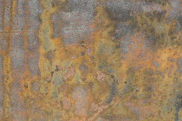 Rusted metal