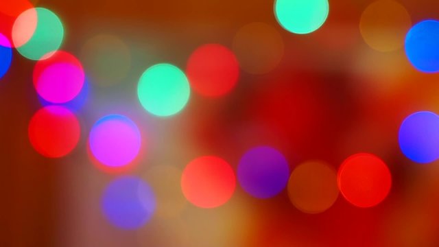Colorful bokeh abstract background