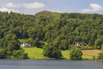 Fototapeta na wymiar The great relax area - Lake District National Park