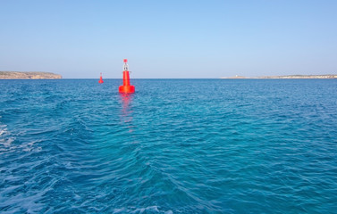Red buoy light