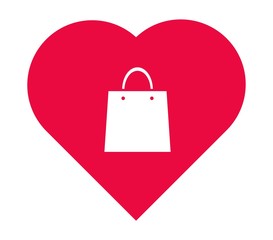 Sac dans un cœur
