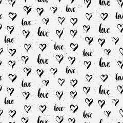 Festive seamless hand-drawn pattern.