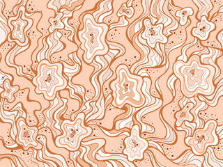 Background with abstract hand drawn pattern.