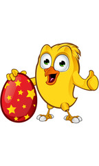 Easter Chick Character