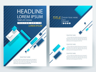 Abstract vector modern flyers brochure / annual report /design templates / stationery with white background in size a4
