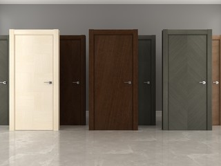 Doors collection rendering