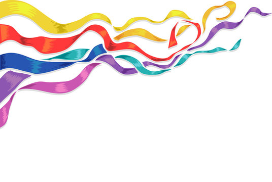 Colors Ribbon Strips