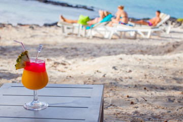  cocktail sur plage