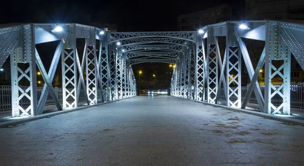 Foto op Canvas IJzeren brug in Murcia V © cineuno