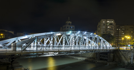 Obraz premium Iron bridge in Murcia