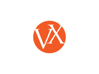 Double VX letter logo