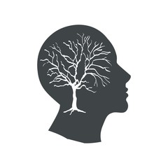 голова и дерево