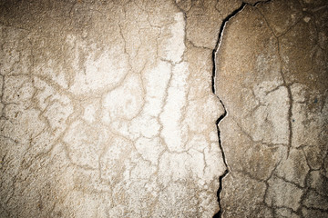 The dark walls for green vintage background.