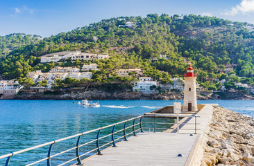 Naklejka premium Leuchtturm Mole