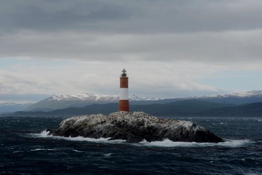 Lighthouse in the Beagle channel