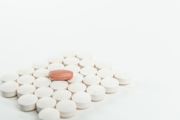 Fototapeta na wymiar Tabletten Medizin für die Gesundheit der Menschen