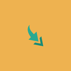 Arrow flat icon