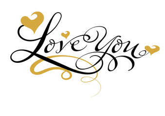 love you, valentines day, valentines day ideas, text, message, lettering, graphic design, vector