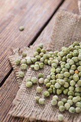 Dried green Peas