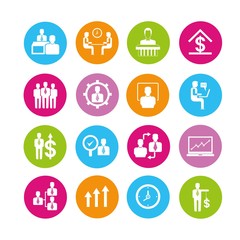 business management icons