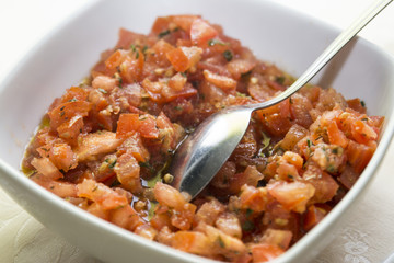 
tomato salad sicily