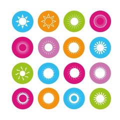 sun icons