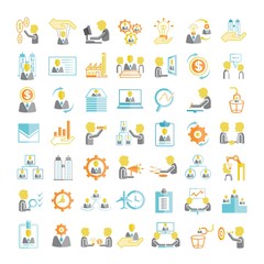 business management icons, business meeting icons, office icons