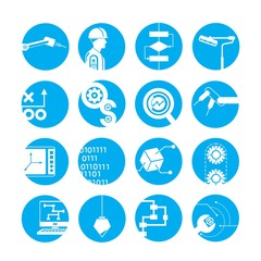 automated robot icons