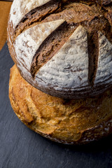 A Freshly baked organic bread