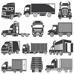 truck icons, car icons