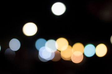 Abstract city lights