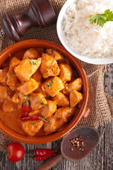 spicy chicken and rice