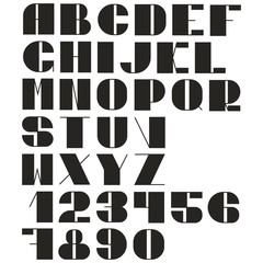 set of letters and numbers