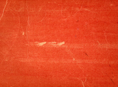 Red Cardboard Background