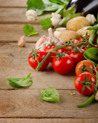 Organic vegetables. Healthy eating.